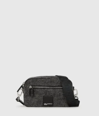 Bolso bandolera para cámara de denim
