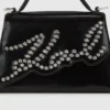 Bolso bandolera pequeño con tachuelas K/Signature