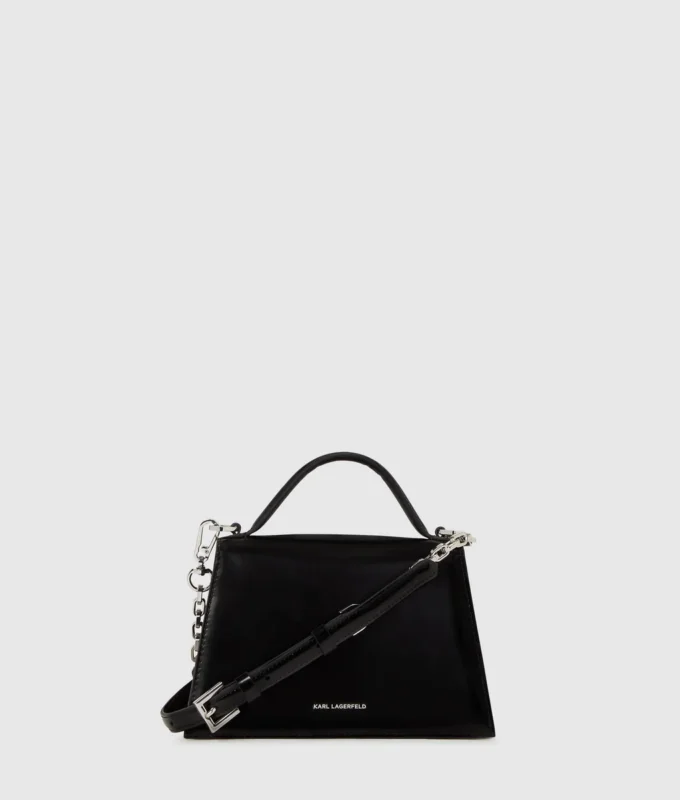 Bolso bandolera pequeño con tachuelas K/Signature
