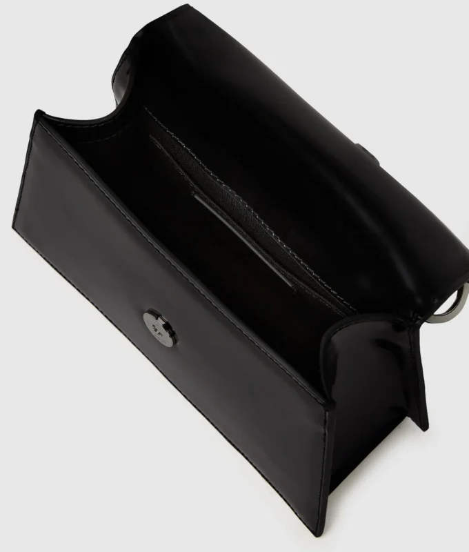 Bolso bandolera pequeño con tachuelas K/Signature