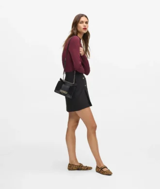 Bolso bandolera pequeño de ante K/Nova