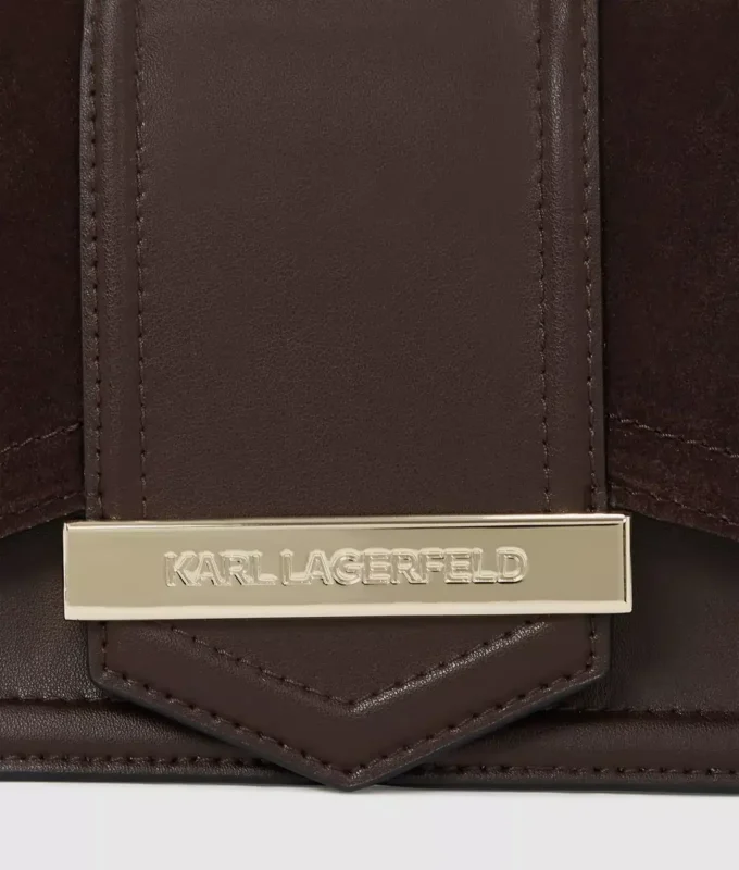 Bolso bandolera pequeño de ante K/Nova
