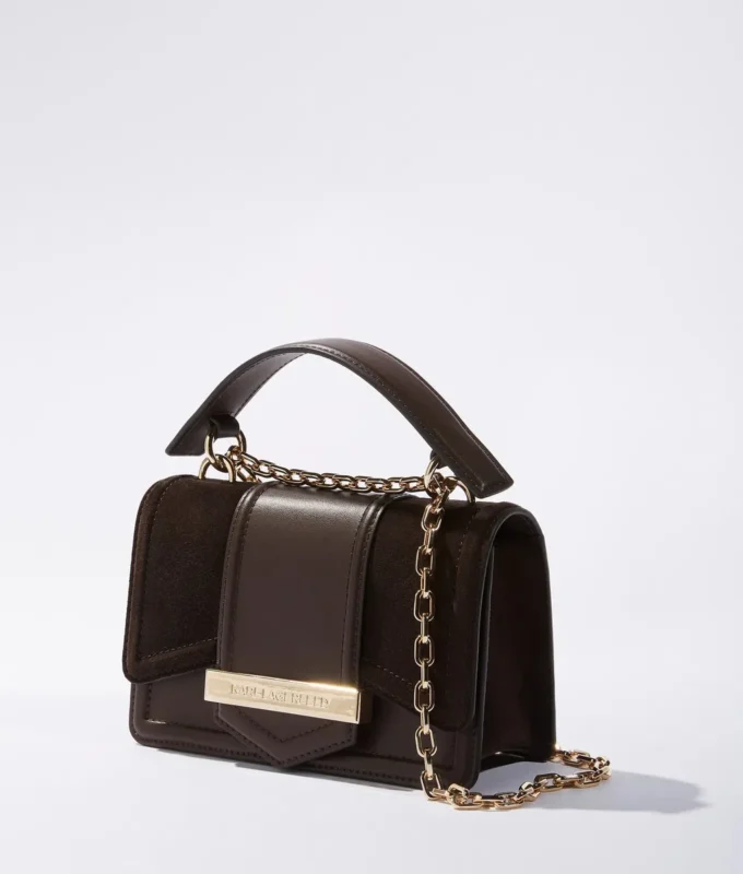 Bolso bandolera pequeño de ante K/Nova