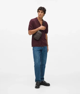 BOLSO BANDOLERA PEQUEÑO DE PIEL K/LOOM
