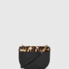 Bolso bandolera pequeño K/Forever con estampado de leopardo