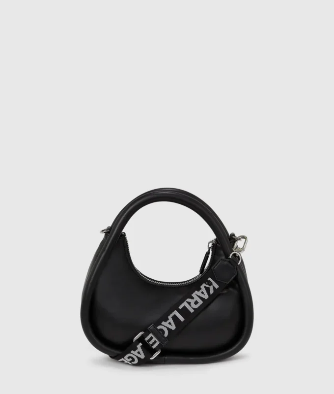 Bolso con asa superior acolchada