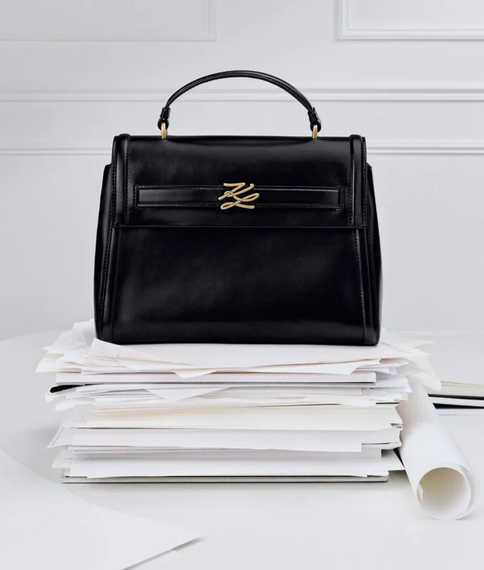 Bolso con asa superior K/Autograph