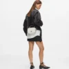 Bolso con asa superior y cadena K/Autograph