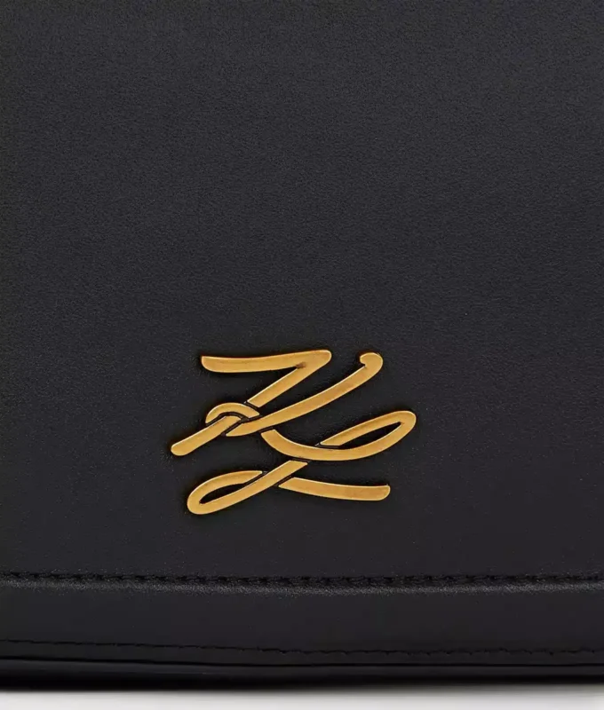 Bolso con asa superior y cadena K/Autograph