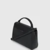 Bolso con asa superior y tachuelas K/Autograph