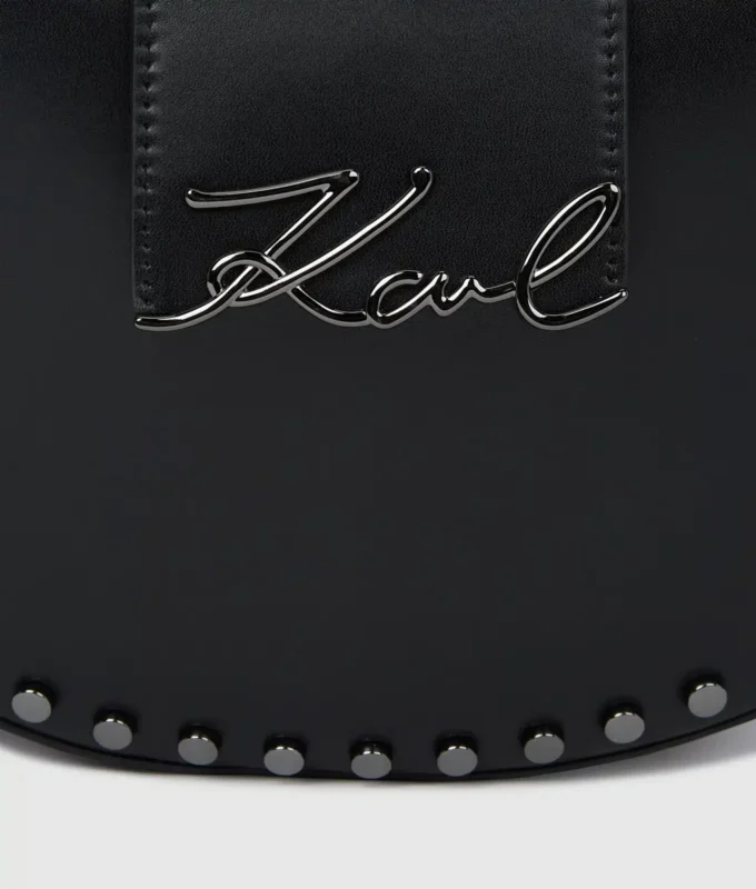Bolso con tachuelas K/Signature