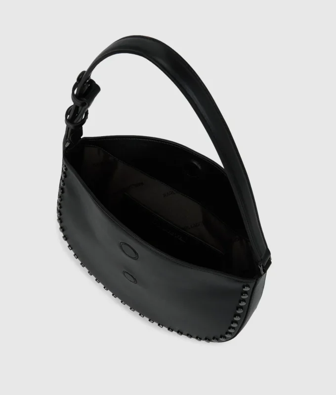 Bolso con tachuelas K/Signature