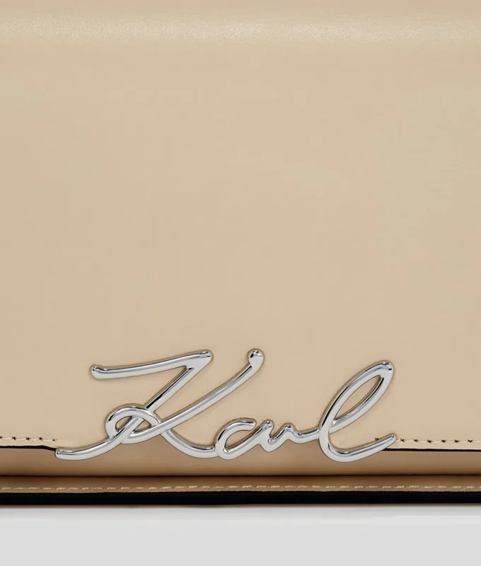 BOLSO CRUZADO DE DOS VÍAS K/SIGNATURE