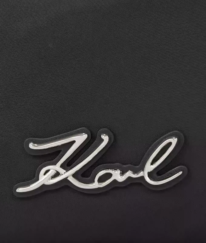 BOLSO CRUZADO DE NYLON K/SIGNATURE