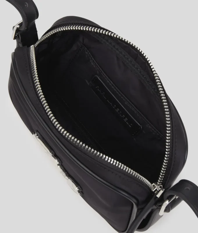 BOLSO CRUZADO DE NYLON K/SIGNATURE