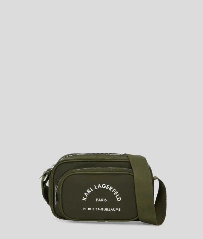 BOLSO CRUZADO DE NYLON RUE ST-GUILLAUME