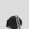 BOLSO CRUZADO REDONDO CON LOGOTIPO K/CIRCLE EN RELIEVE