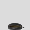 BOLSO CRUZADO REDONDO CON LOGOTIPO K/CIRCLE EN RELIEVE