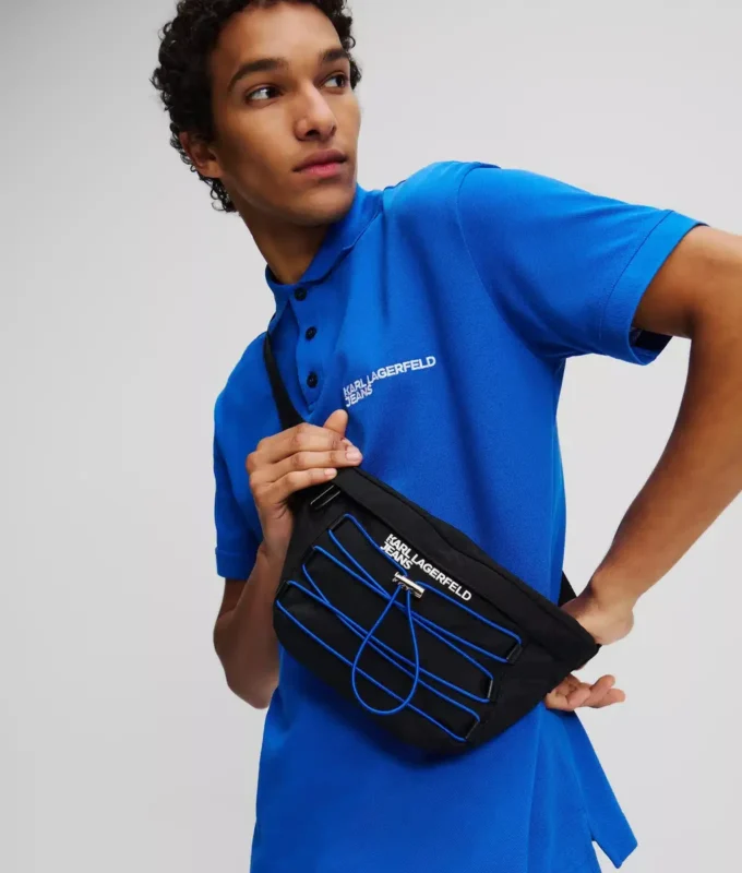 BOLSO DE CINTURA CON CORDÓN UTILITARIO
