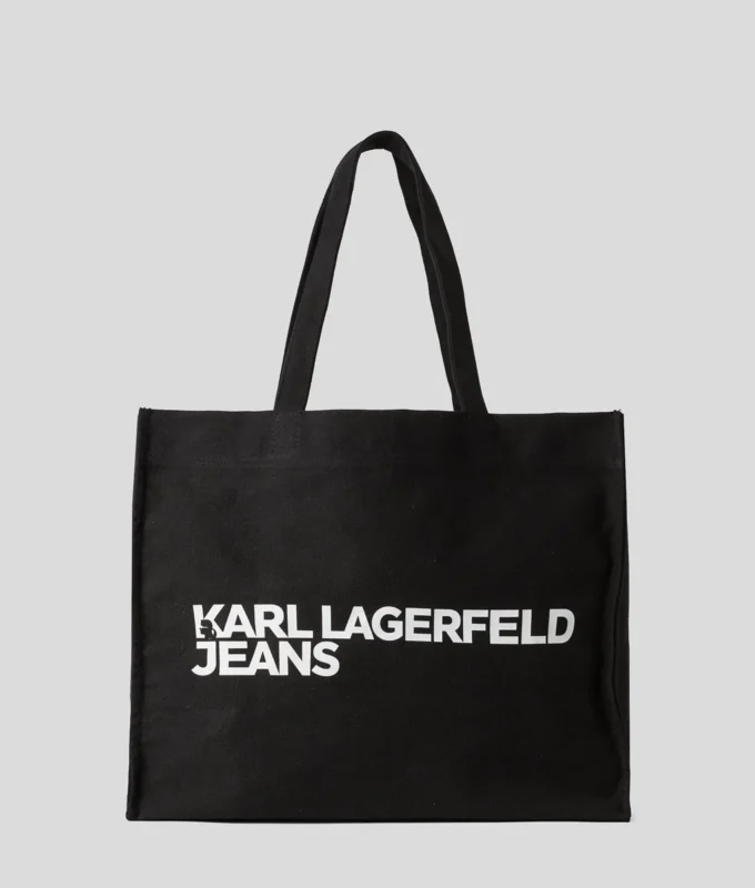 BOLSO DE COMPRAS DE LONA CON LOGOTIPO