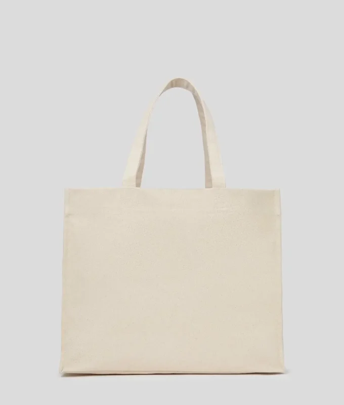 BOLSO DE COMPRAS DE LONA CON LOGOTIPO
