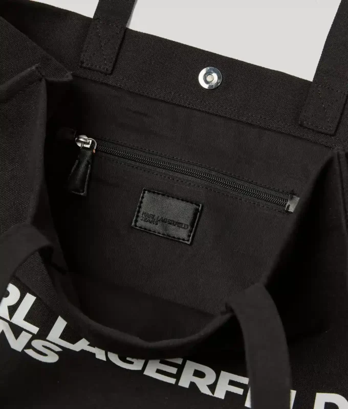 BOLSO DE COMPRAS DE LONA CON LOGOTIPO