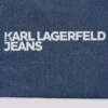 BOLSO DE COMPRAS DENIM CON LOGOTIPO