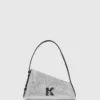 Bolso de hombro brillante Geo