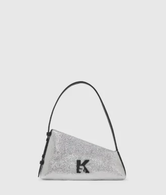 Bolso de hombro brillante Geo