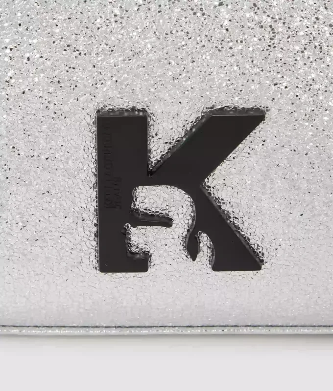 Bolso de hombro brillante Geo
