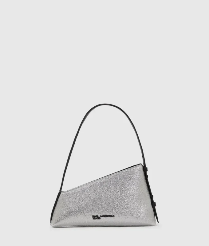 Bolso de hombro brillante Geo