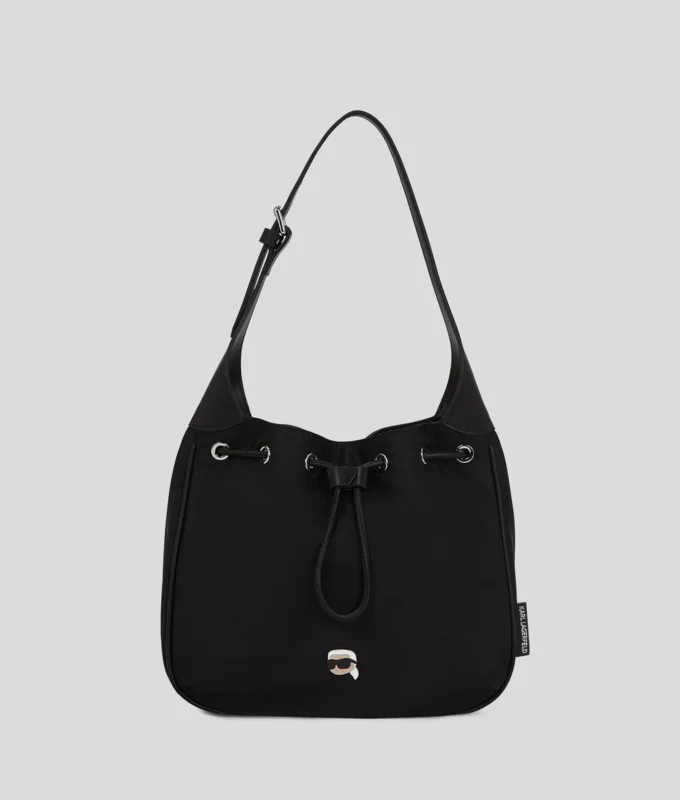 BOLSO DE HOMBRO CON CORDÓN IKON