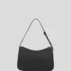 BOLSO DE HOMBRO CON LOGOTIPO METÁLICO