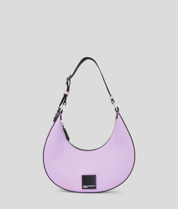 BOLSO DE HOMBRO KLJ BOX LOGO HALF-MOON