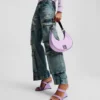 BOLSO DE HOMBRO KLJ BOX LOGO HALF-MOON