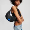 BOLSO DE HOMBRO KLJ BOX LOGO HALF-MOON