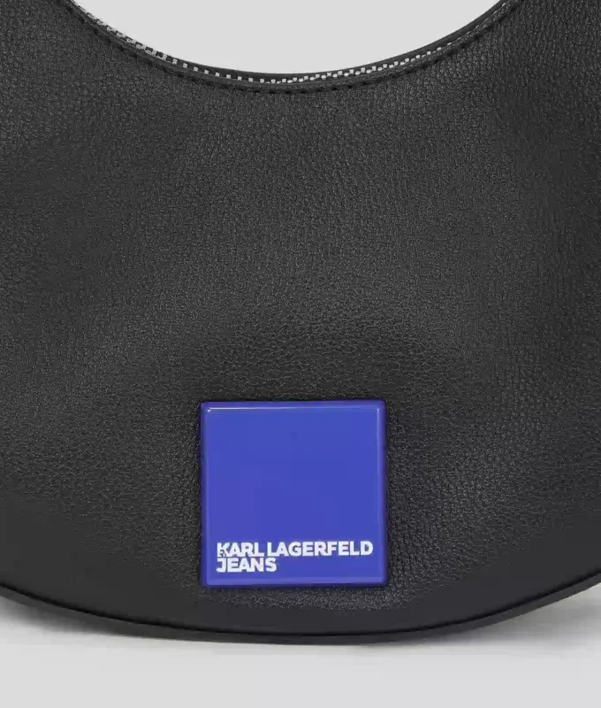 BOLSO DE HOMBRO KLJ BOX LOGO HALF-MOON