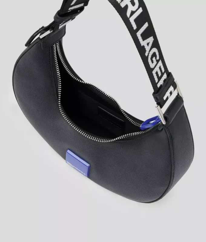 BOLSO DE HOMBRO KLJ BOX LOGO HALF-MOON
