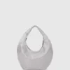 Bolso de hombro metálico de nailon