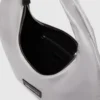 Bolso de hombro metálico de nailon