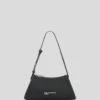 BOLSO DE HOMBRO PEQUEÑO CON LOGOTIPO METÁLICO