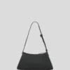 BOLSO DE HOMBRO PEQUEÑO CON LOGOTIPO METÁLICO
