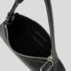 BOLSO DE HOMBRO PEQUEÑO CON LOGOTIPO METÁLICO