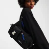 BOLSO DE HOMBRO UTILITARIO DE DENIM RECUBIERTO