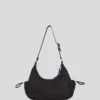 BOLSO DE HOMBRO UTILITARIO DE DENIM RECUBIERTO