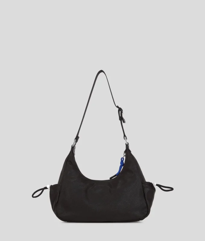 BOLSO DE HOMBRO UTILITARIO DE DENIM RECUBIERTO