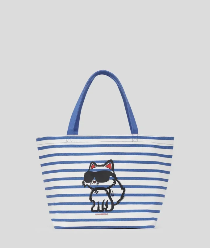 BOLSO DE MANO A RAYAS IKON CHOUPETTE