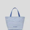 BOLSO DE MANO A RAYAS IKON CHOUPETTE