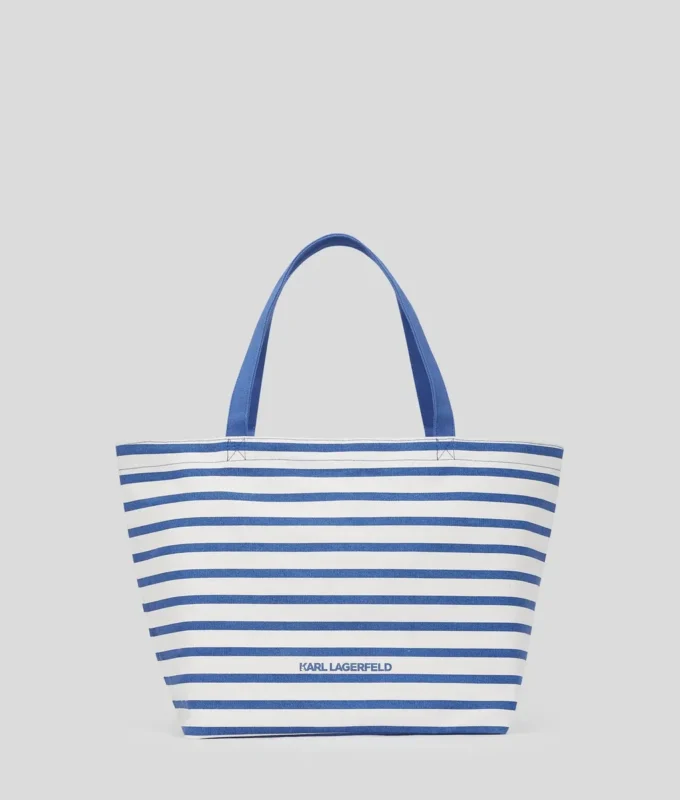 BOLSO DE MANO A RAYAS IKON CHOUPETTE