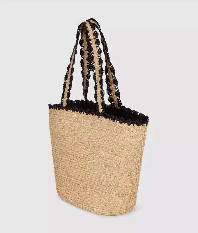 Bolso de playa K/Signature con festones